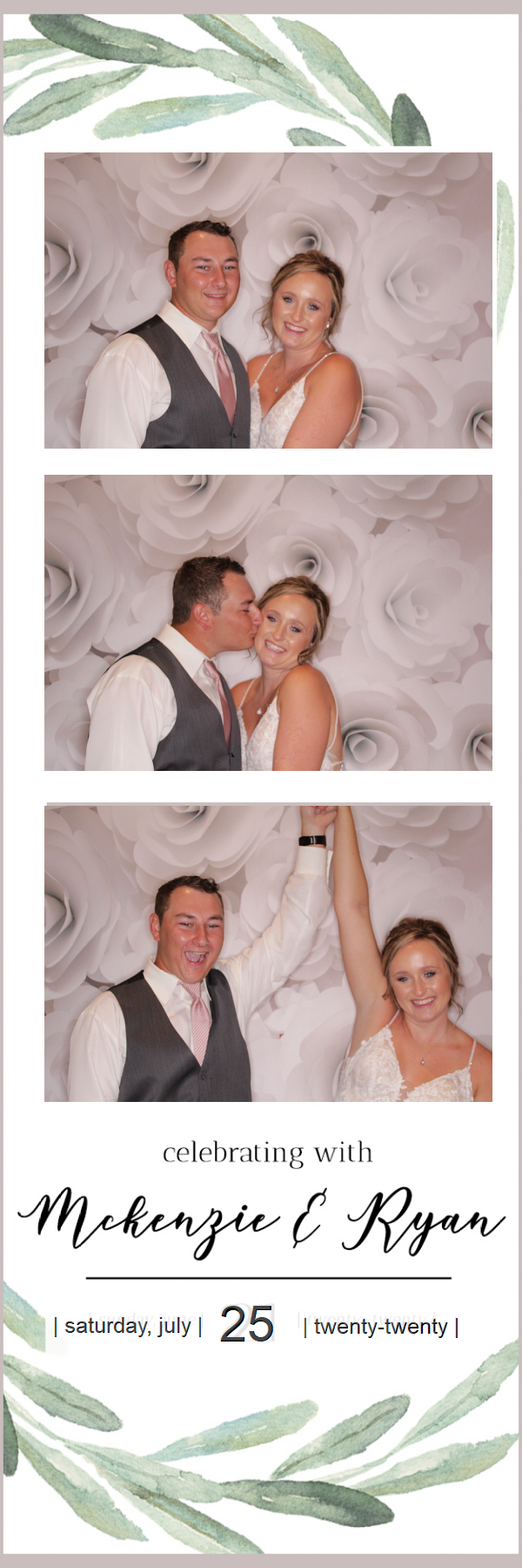 McKenzie & Ryan's Wedding | View more photos from the event at gallery.photoboothbillings.com/u/PhotoBoothBillings/McKenzie-Ryans-Wedding
